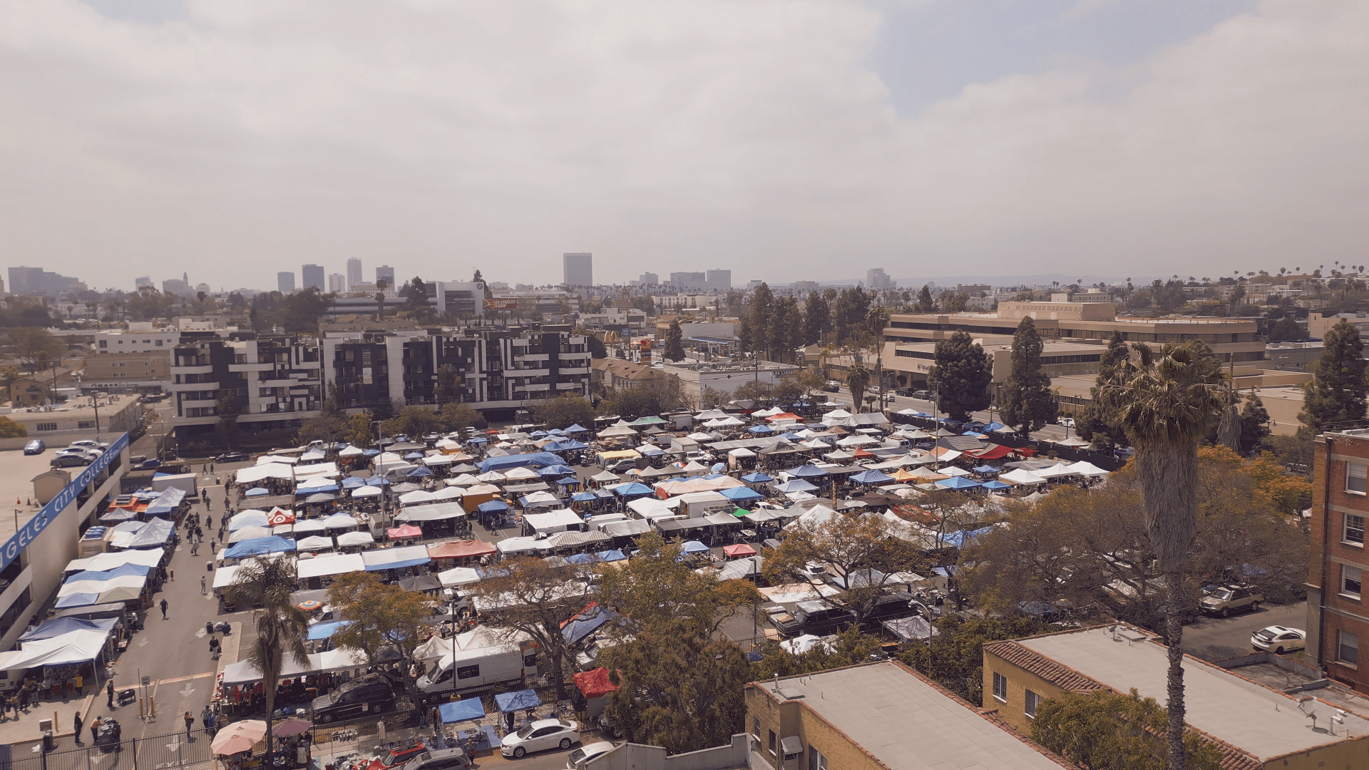 City College Vintage Market View
